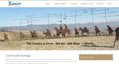 Desktop Screenshot of caminoadventures.com
